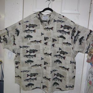 Columbia Fish  Themed shirt